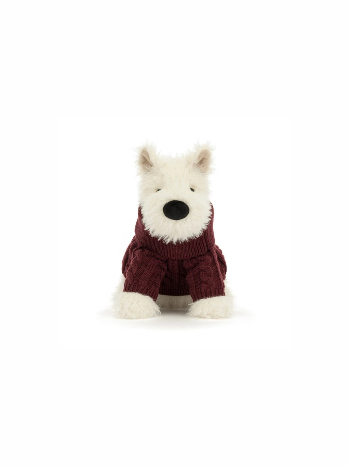 Jellycat Munro Scottie Dog "Winter Jumper'