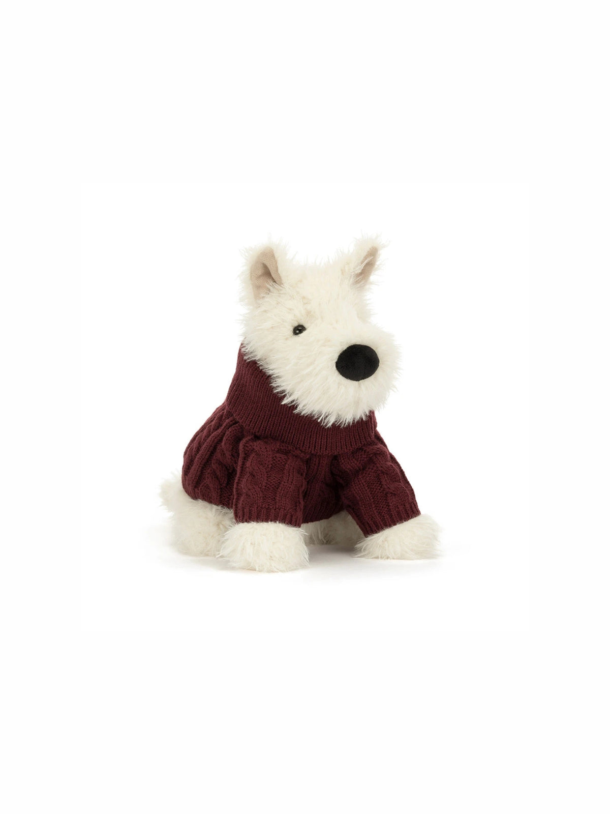 Jellycat Munro Scottie Dog "Winter Jumper'