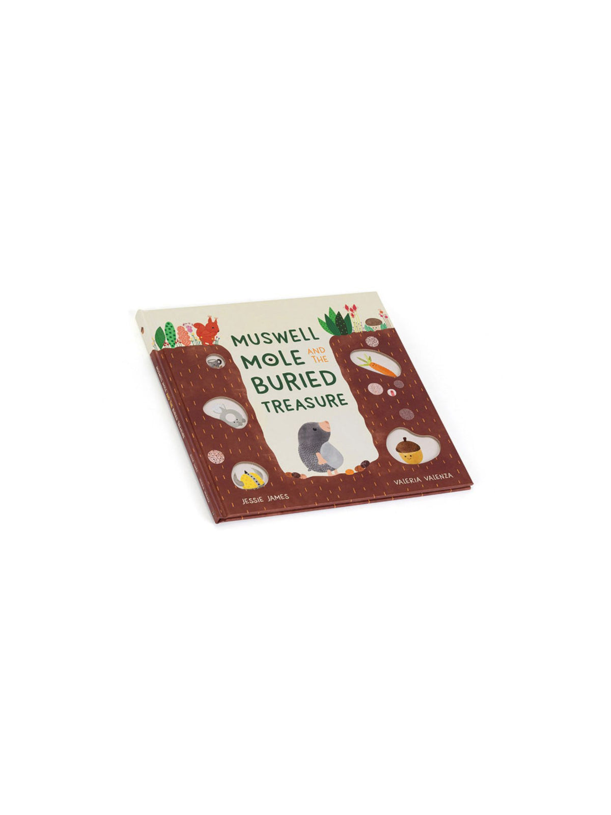 Jellycat Muswell Mole and the Buried Treasure Book