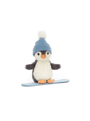 Jellycat Peanut Penguin Snowboarding