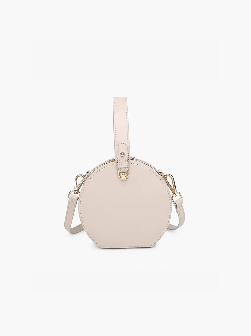 Jen & Co. Copenhagen Rounded Crossbody Greige