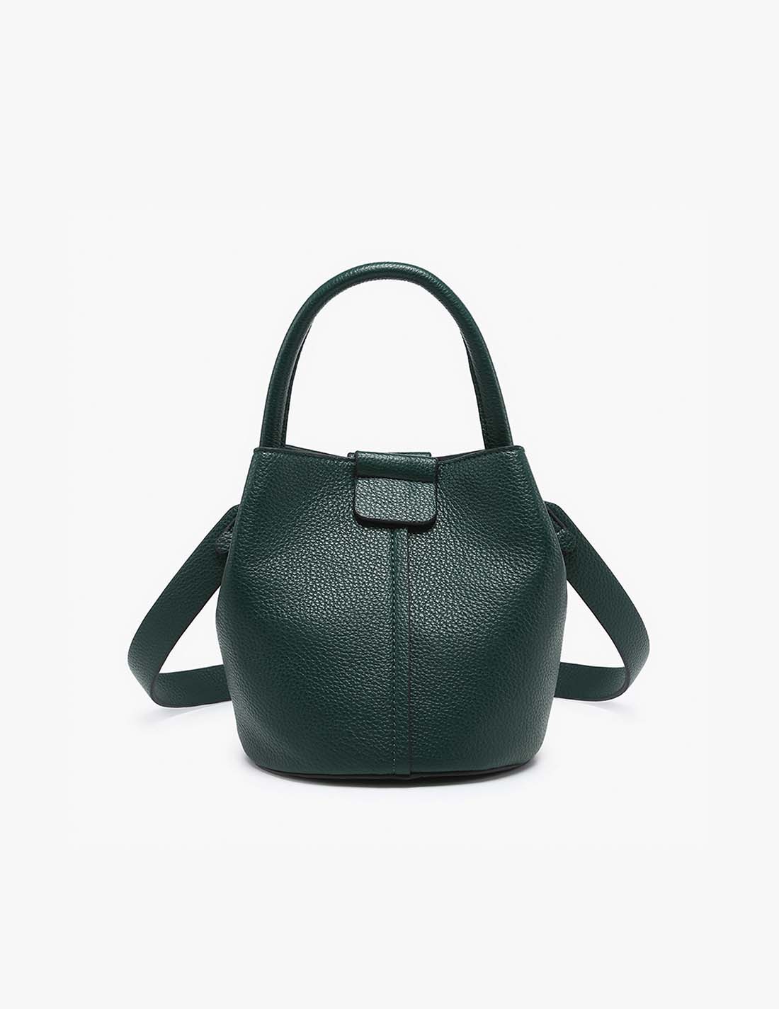 Jen & Co.Farrah Bucket Bag Top Handle Inner Bag Green