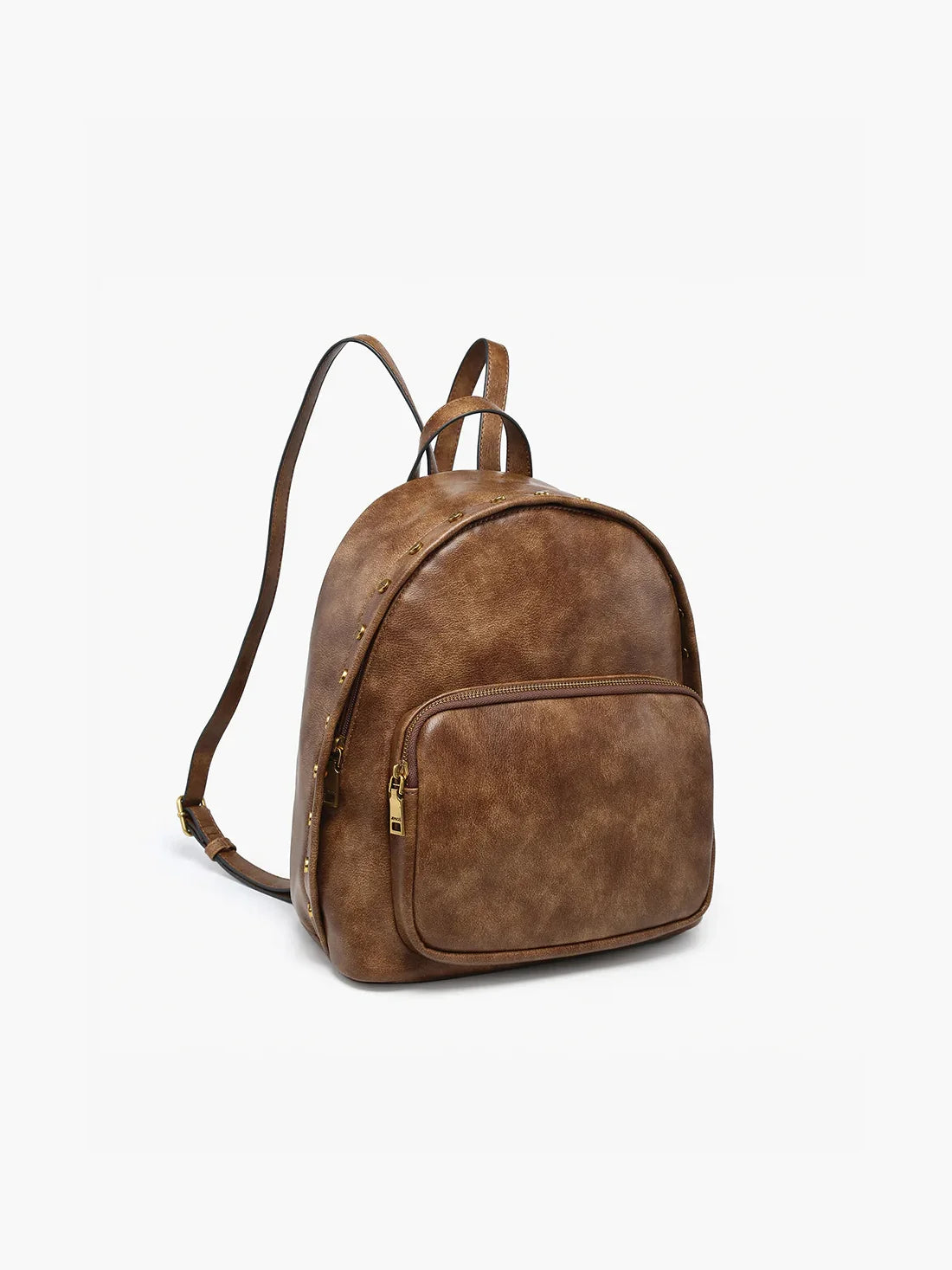 Jen & Co. Sariya Studded Backpack Brown