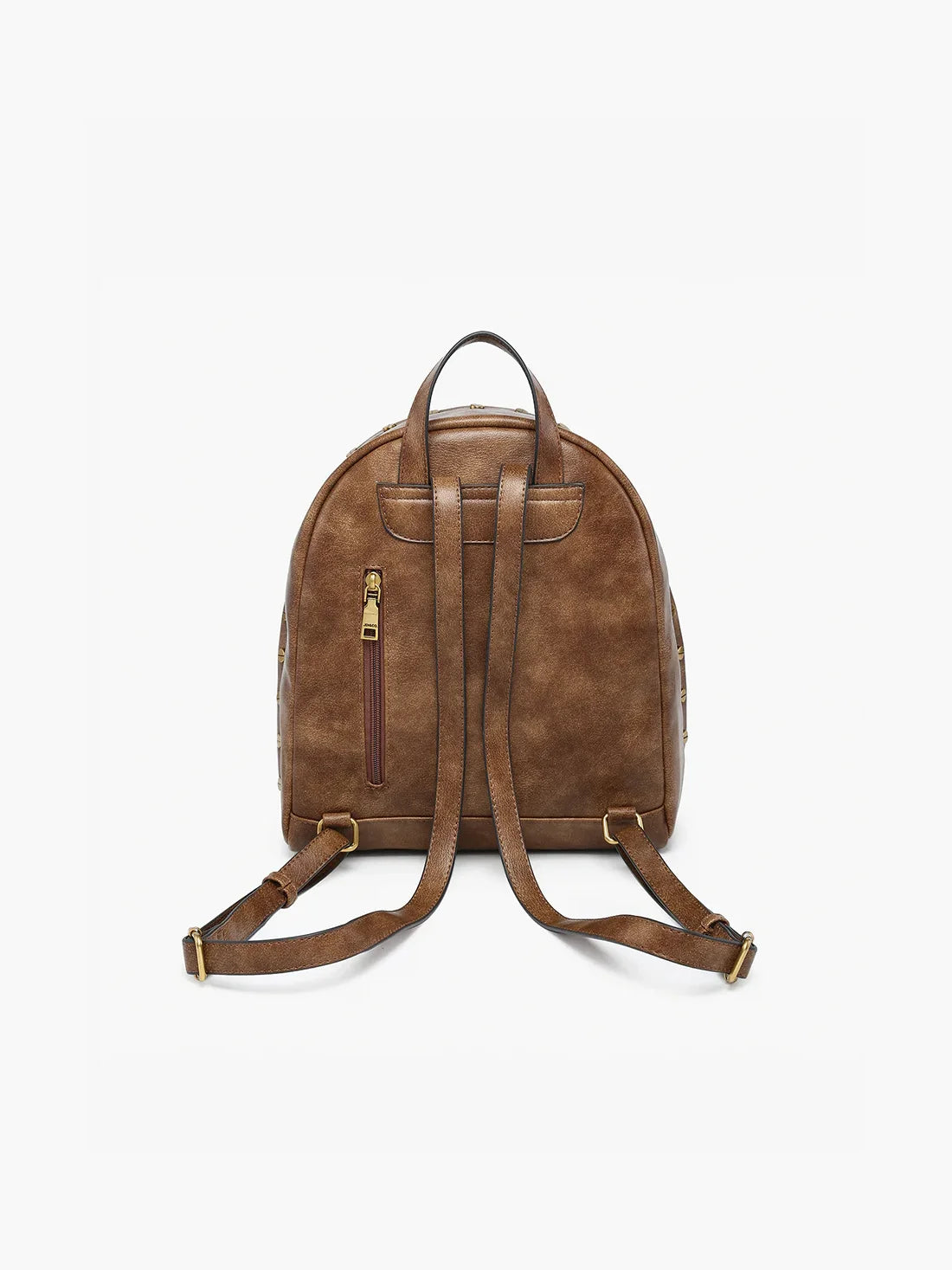 Jen & Co. Sariya Studded Backpack Brown