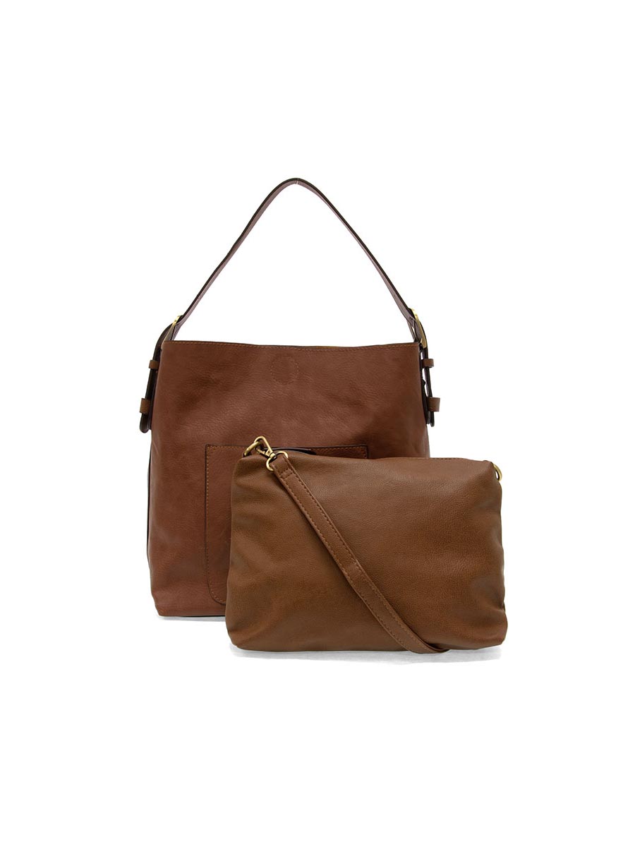 Joy Susan Classic Hobo Handbag Walnut Coffee