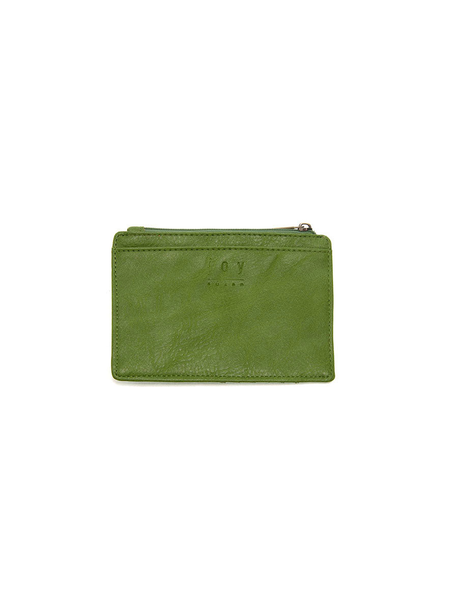 joy susan new penny mini travel wallet in forever green