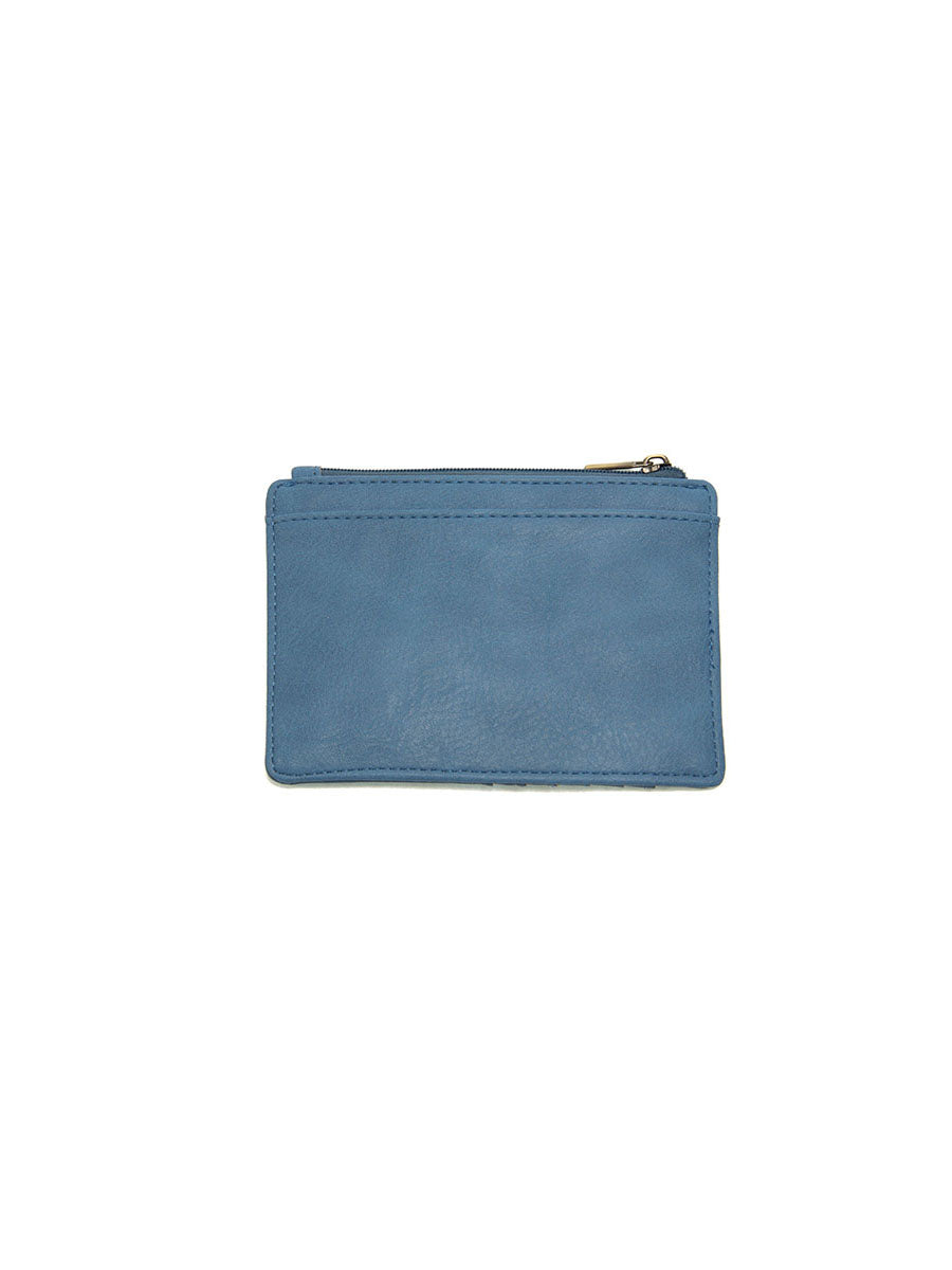 joy susan new penny mini travel wallet in tranquil blue