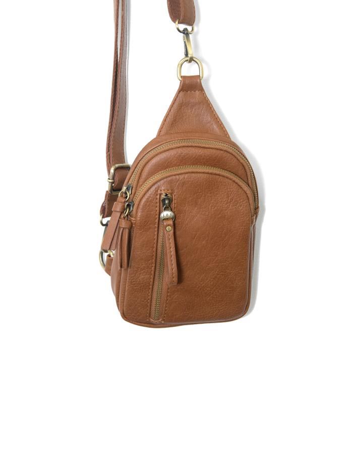 Joy Susan Skyler Sling Bag Cognac