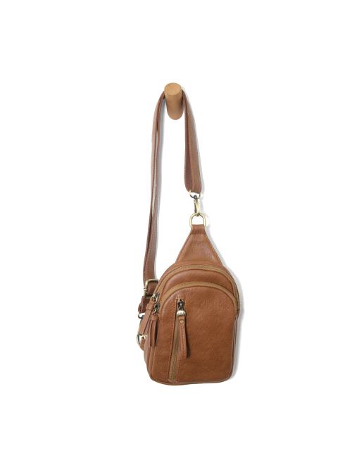 Joy Susan Skyler Sling Bag Cognac