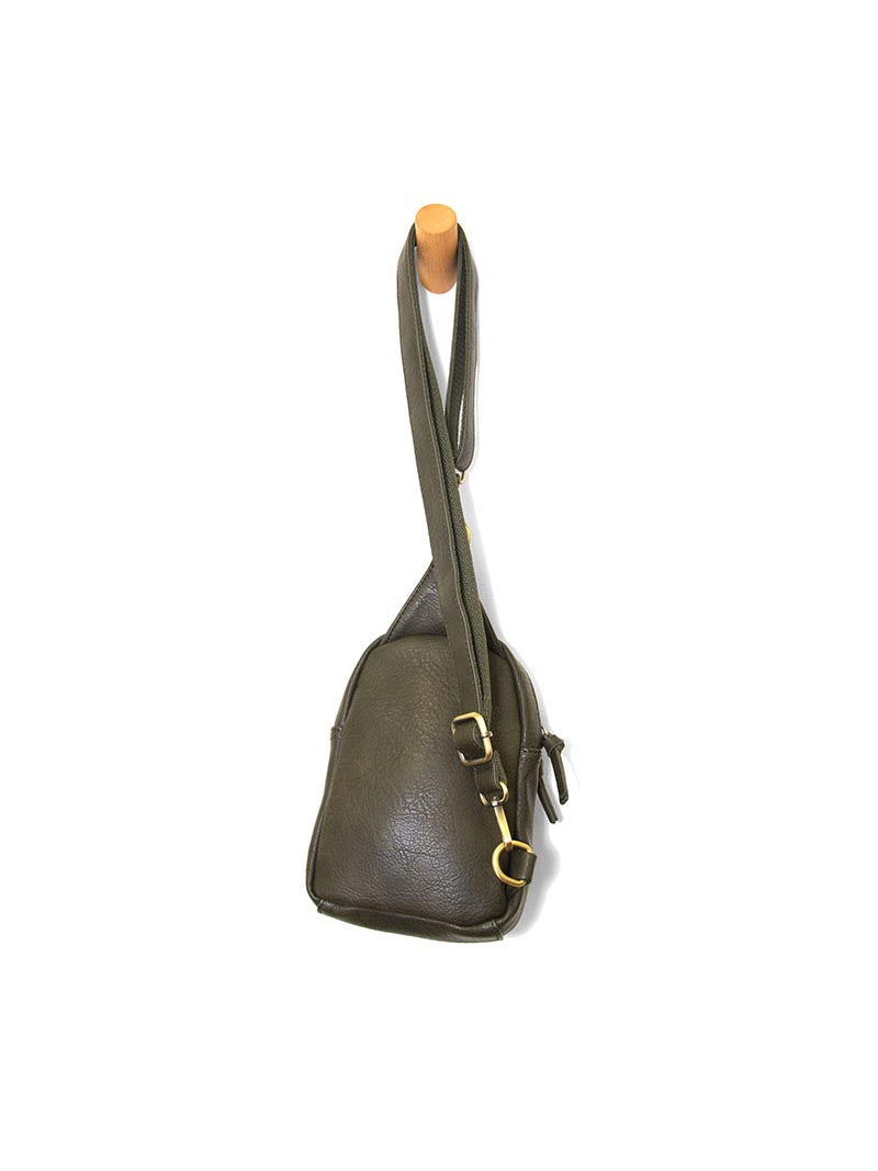 Joy Susan Skyler Sling Bag Dark Moss