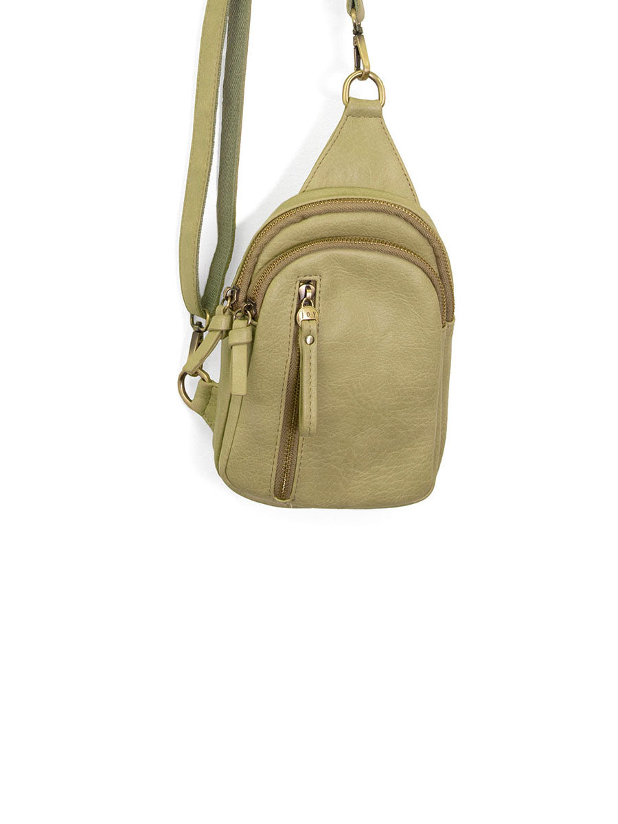 joy susan skyler sling bag in sage