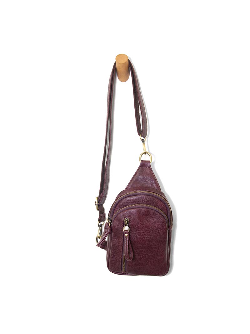 Joy Susan Skyler Sling Bag Wine