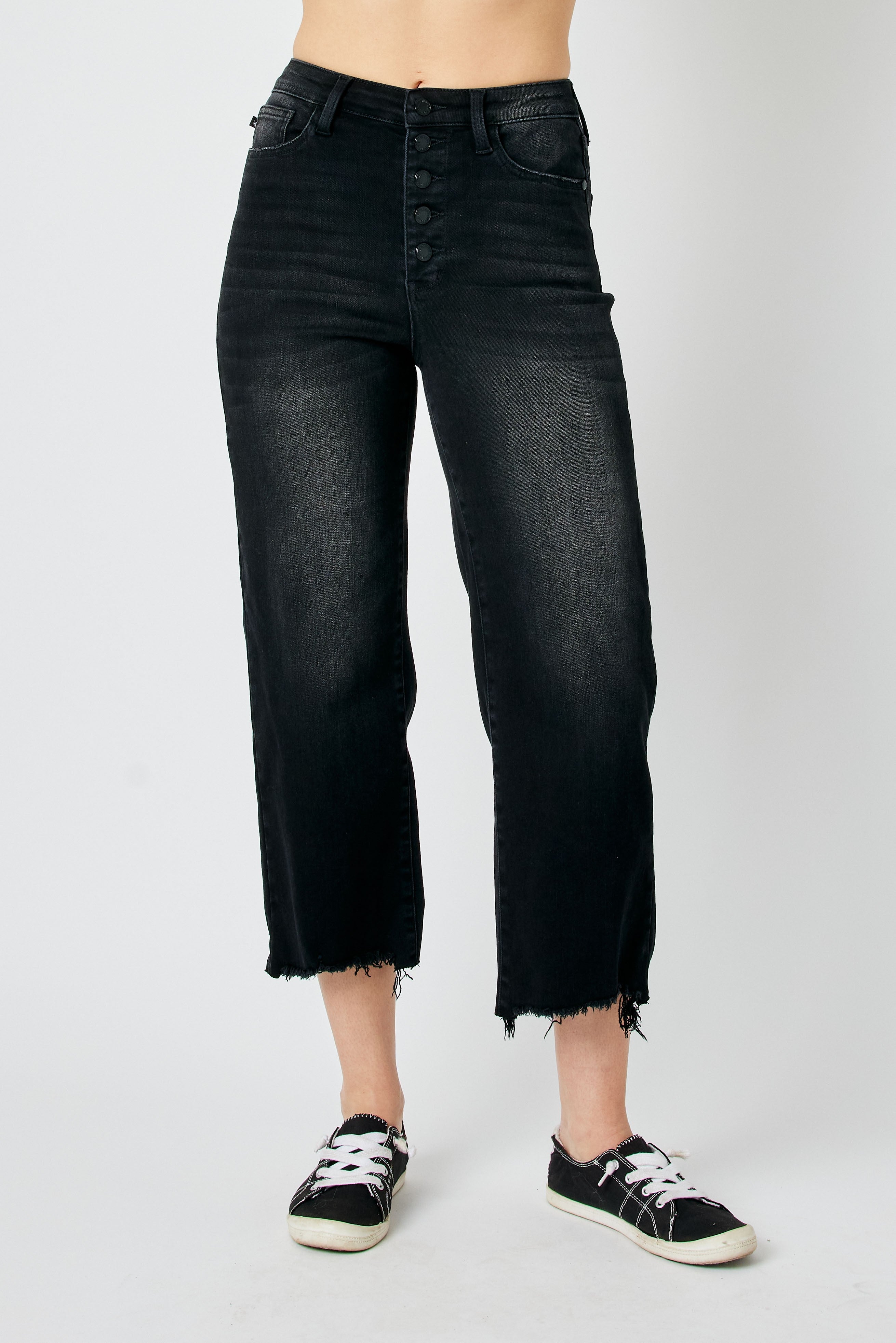 Free People outlet Raw Hem Crop Ankle Jeans