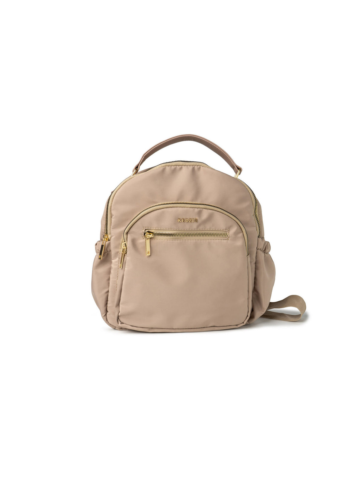 kedzie aire convertible backpack in taupe