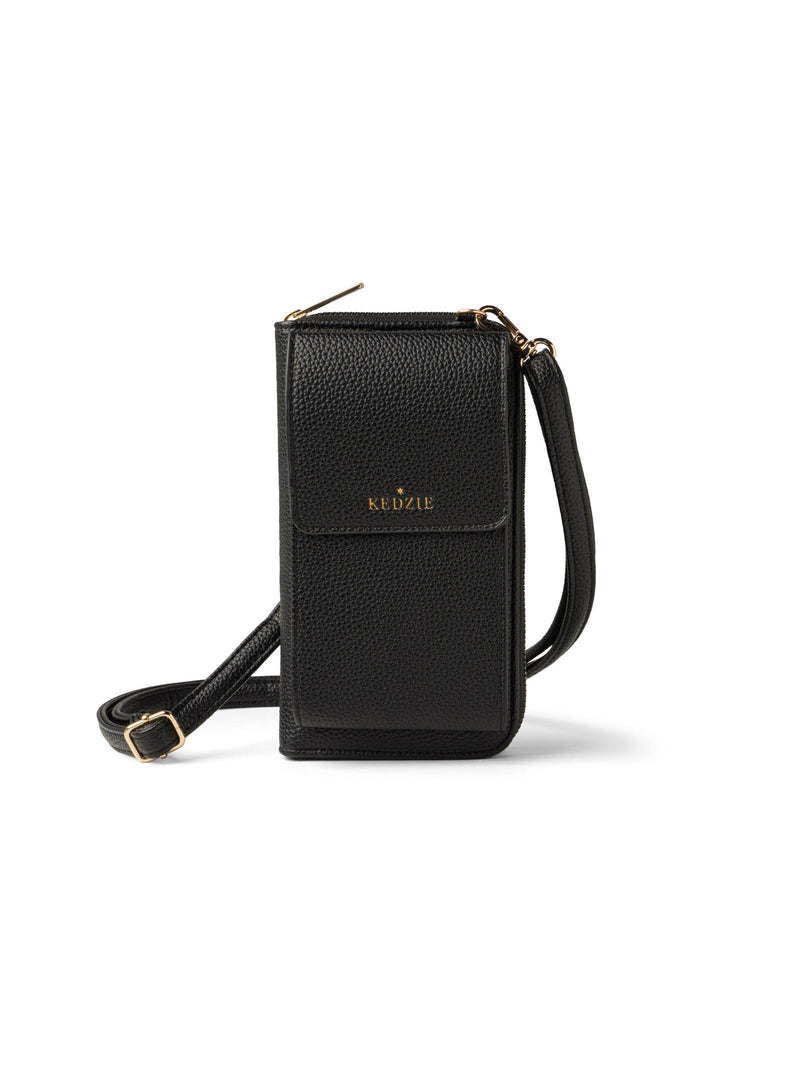 Kedzie Eclipse Smartphone Crossbody Black