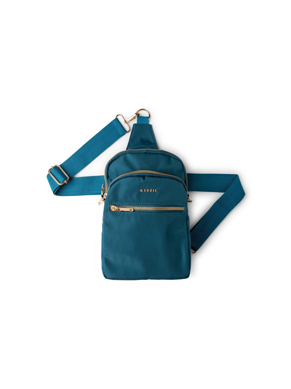 Kedzie Roundtrip Convertible Sling Bag Teal