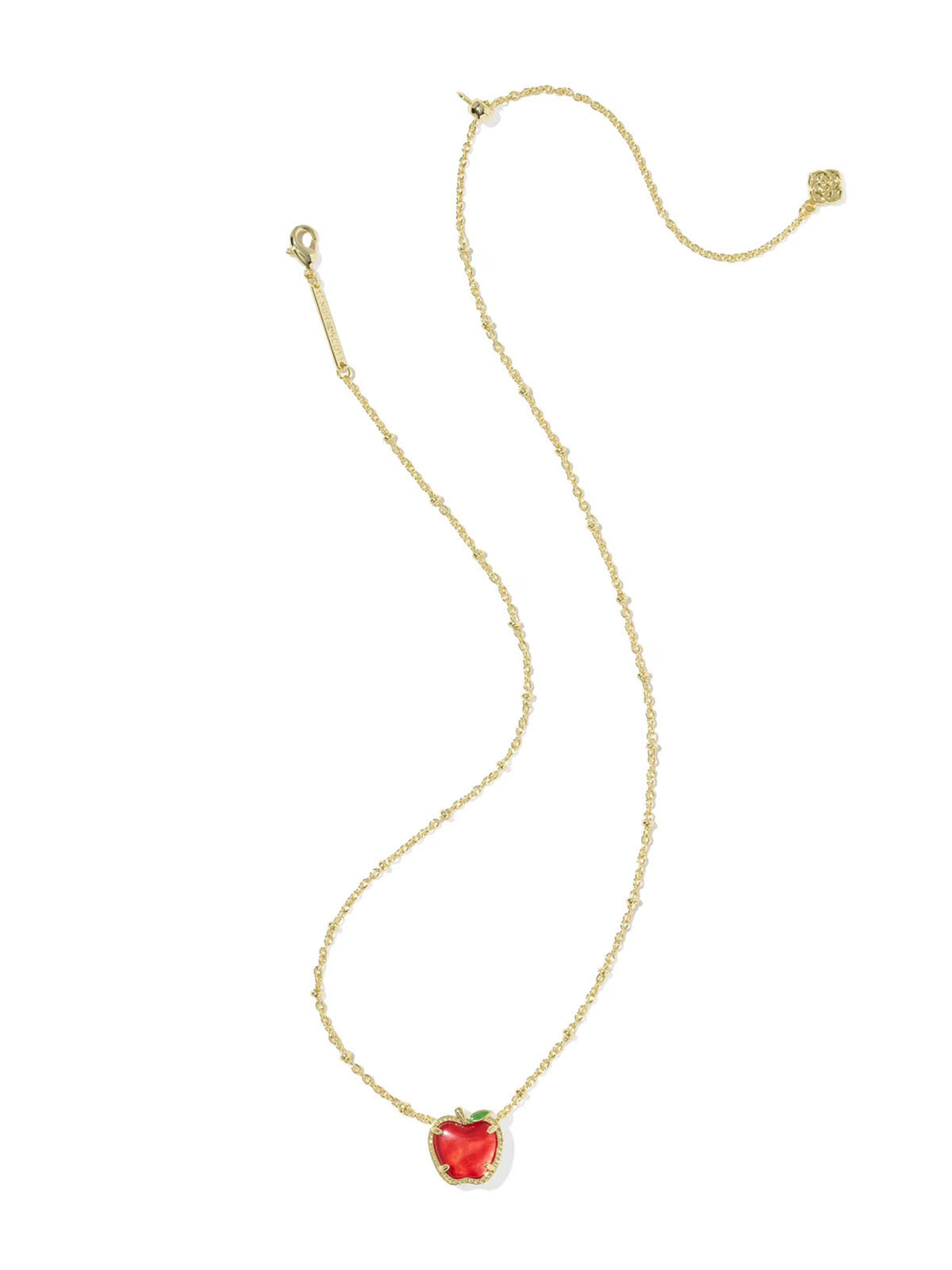 Kendra Scott Apple Gold Short Pendant Necklace