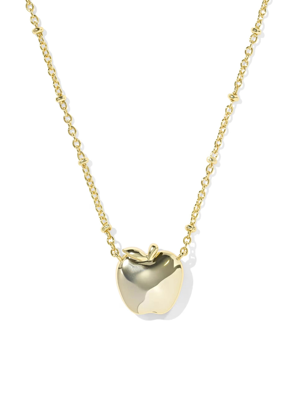 Kendra Scott Apple Gold Short Pendant Necklace