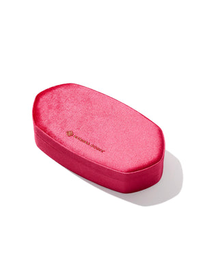 Kendra Scott Danielle Medium Jewelry Case in Berry Pink Velvet