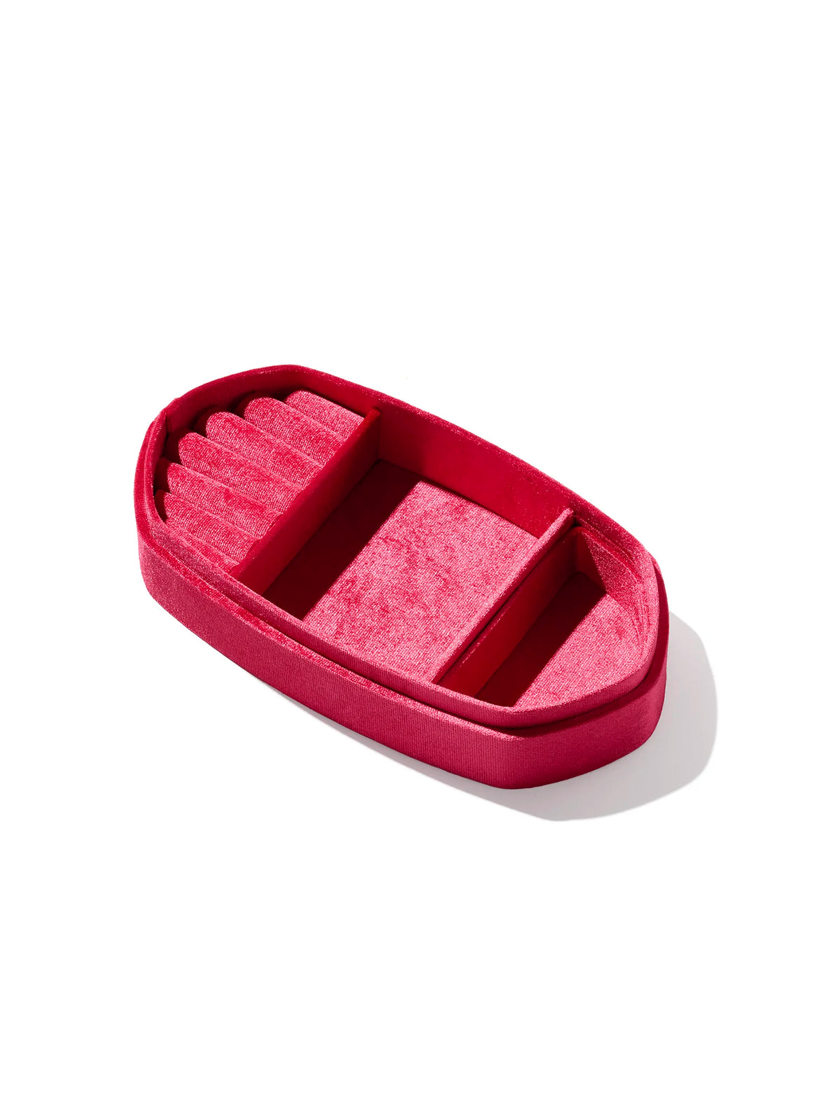 Kendra Scott Danielle Medium Jewelry Case in Berry Pink Velvet