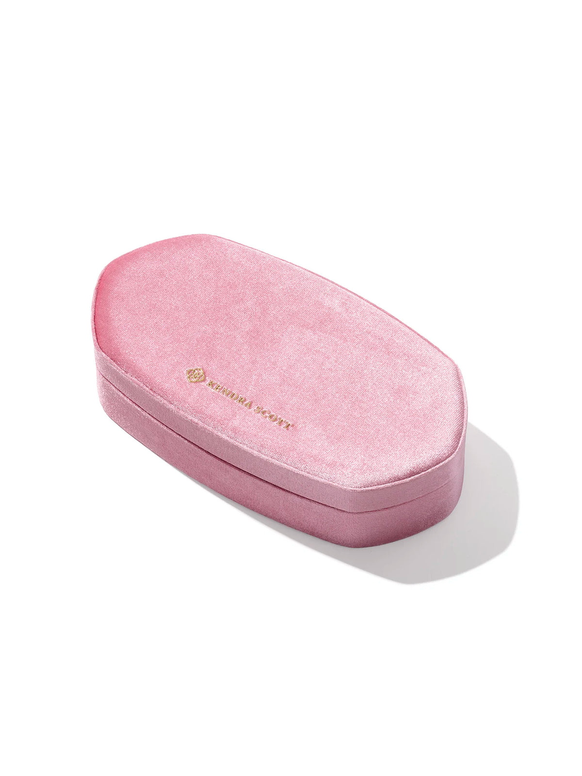 Kendra Scott Danielle Medium Jewelry Case in Pink Velvet