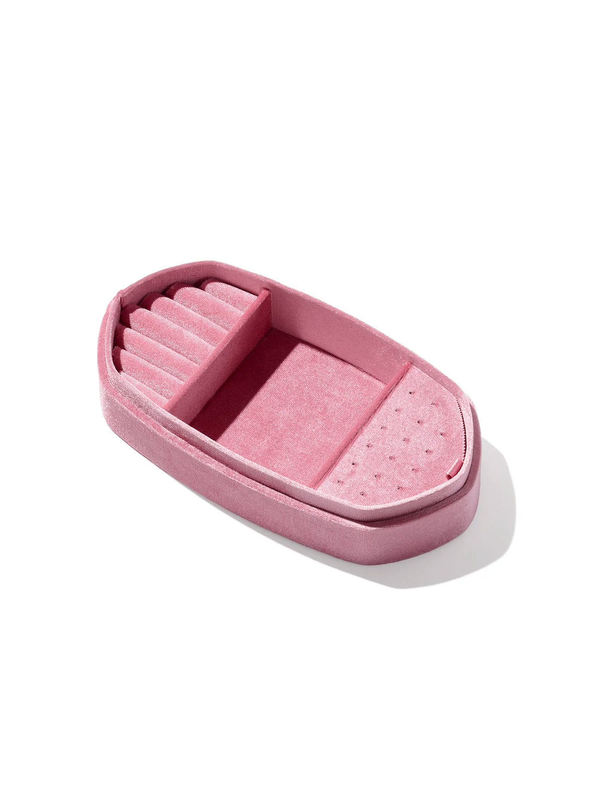 Kendra Scott Danielle Medium Jewelry Case in Pink Velvet