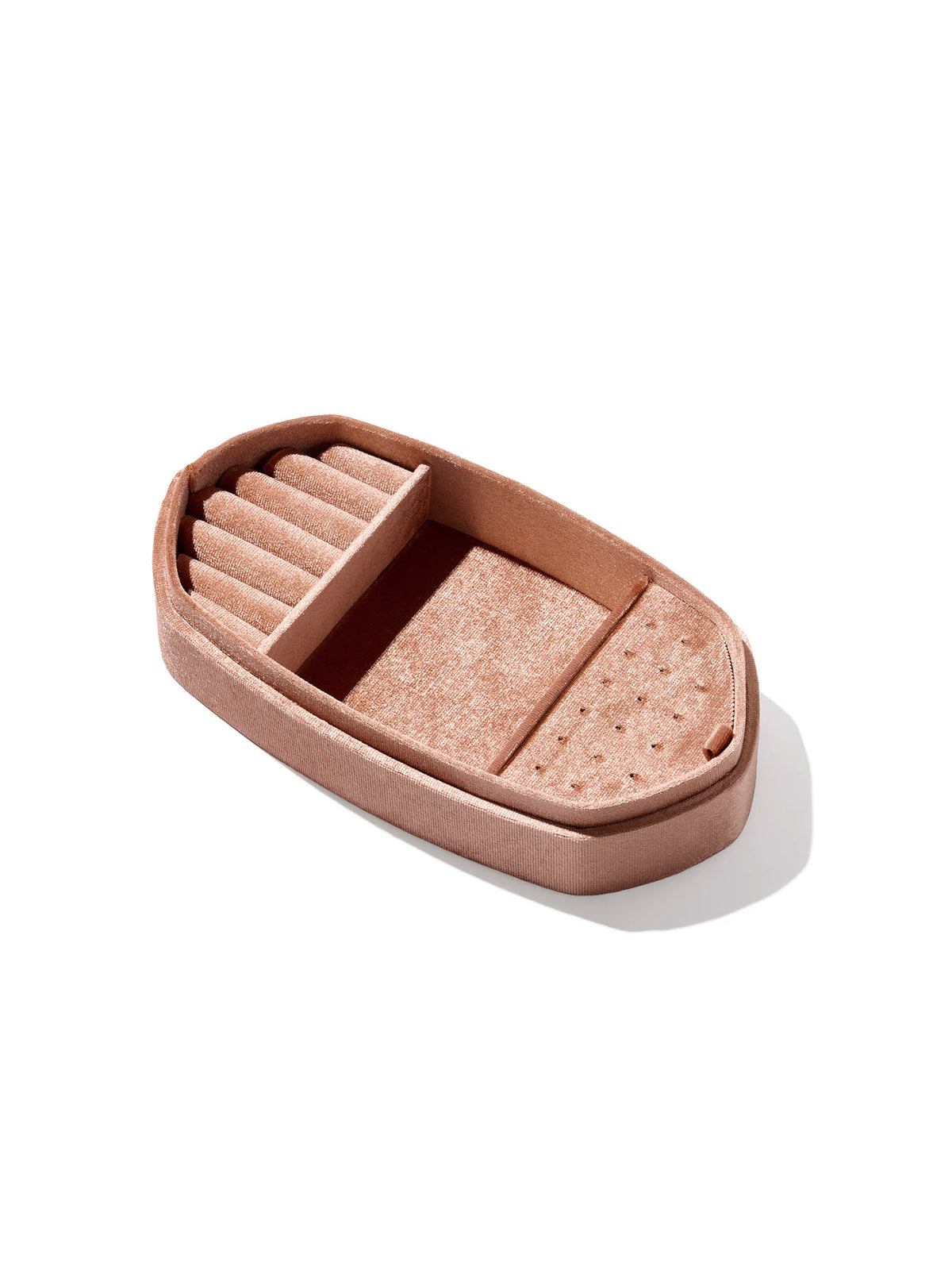 Kendra Scott Danielle Medium Jewelry Case in Terracotta Velvet