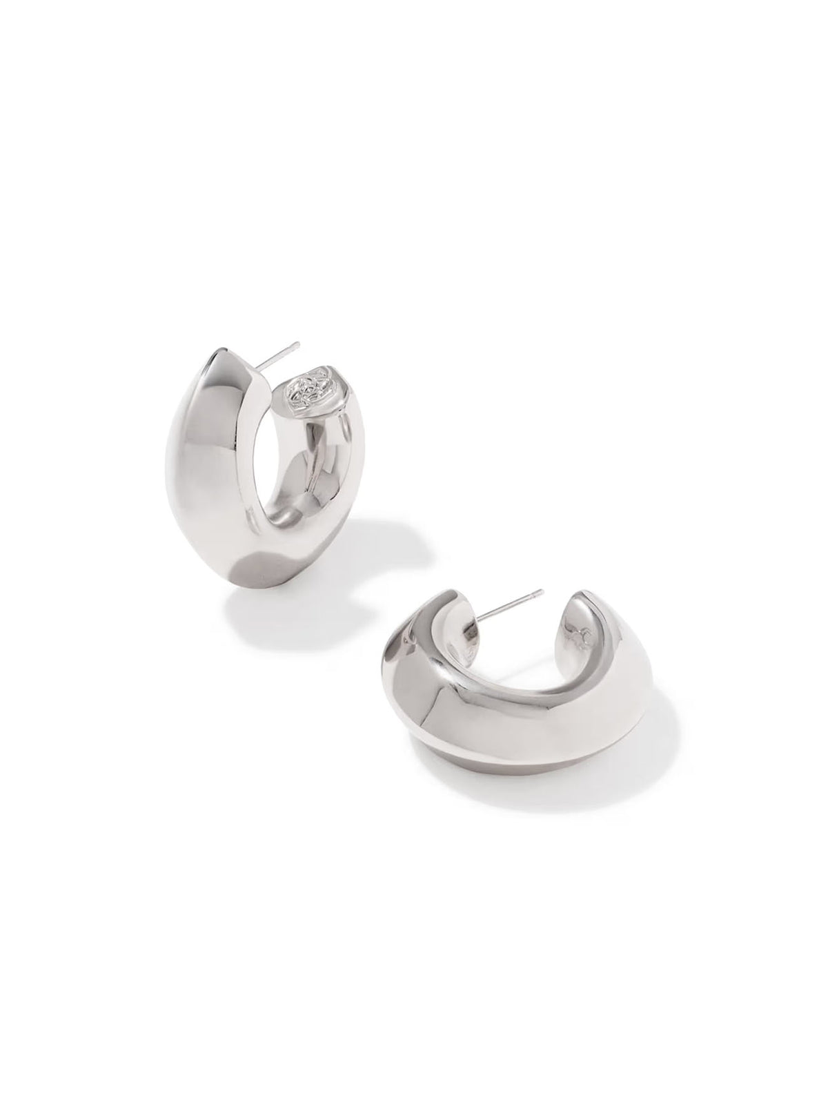 Kendra Scott Embry Silver Hoop Earrings