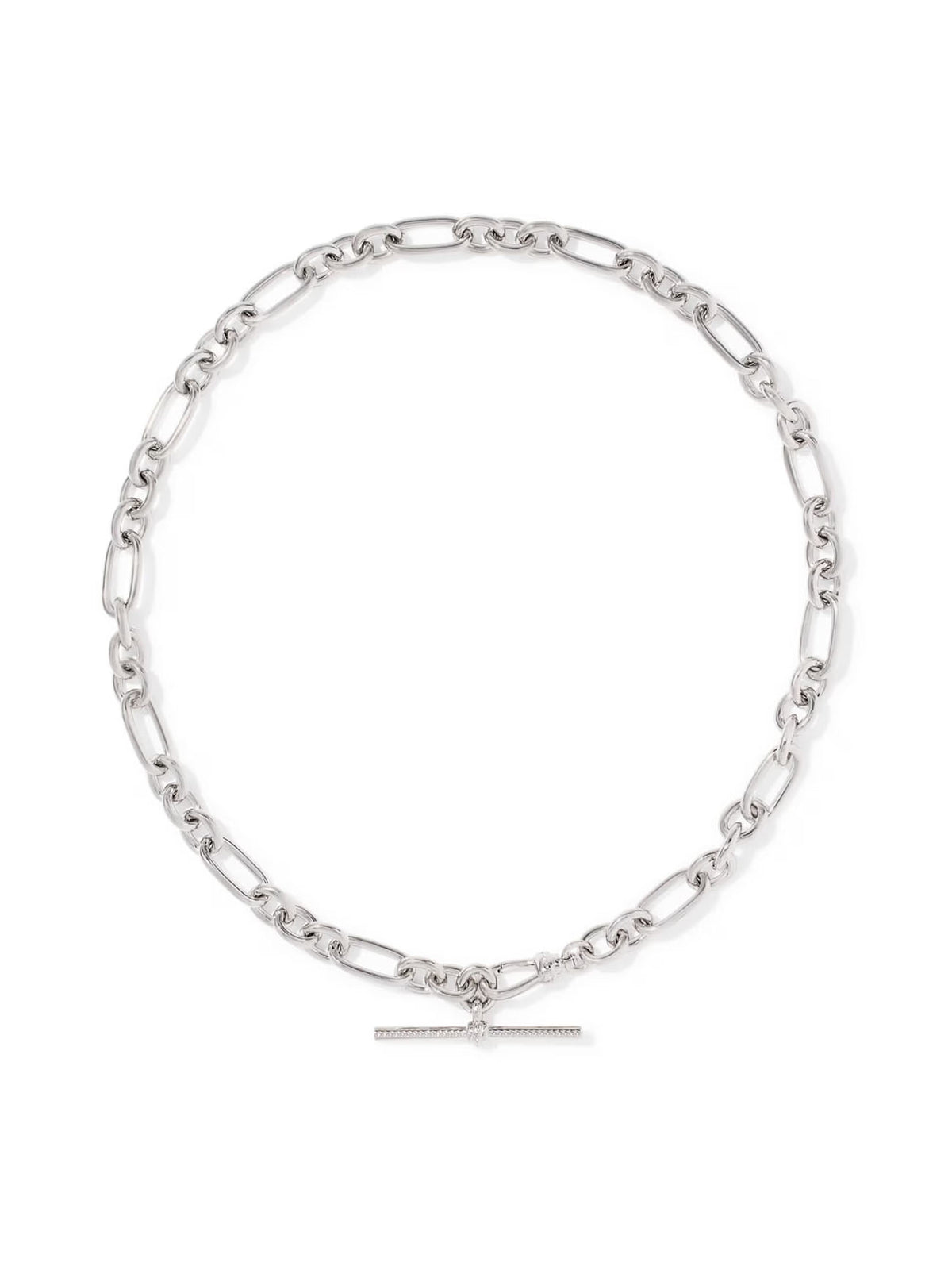 Kendra Scott Embry Silver Link & Chain Necklace