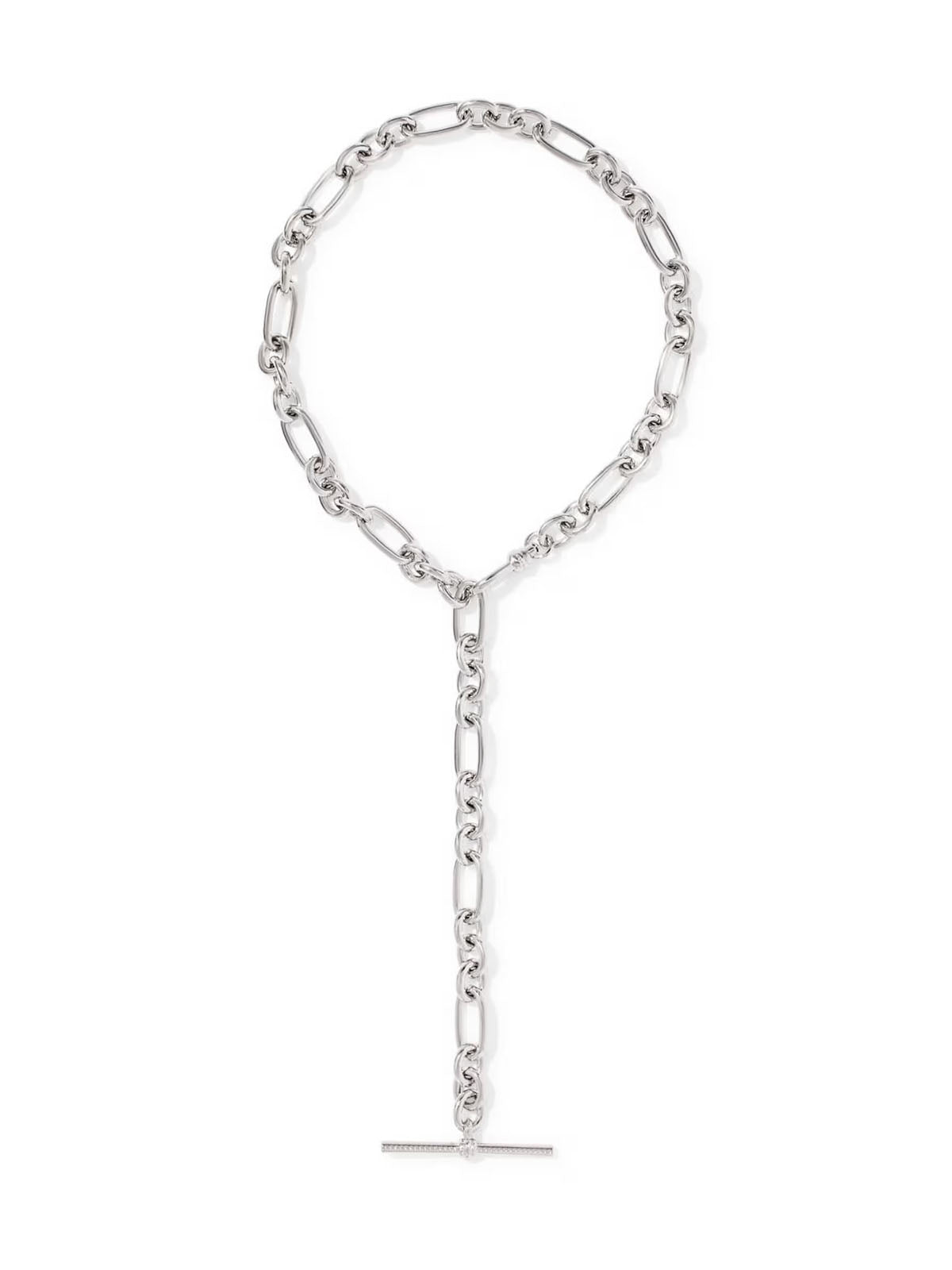Kendra Scott Embry Silver Link & Chain Necklace