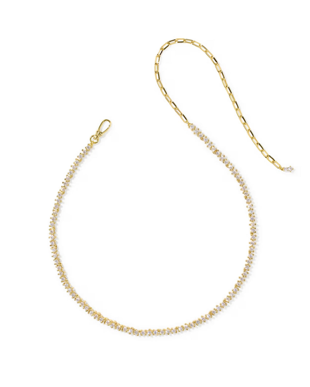 Kendra Scott Fate Tennis Necklace – Gold