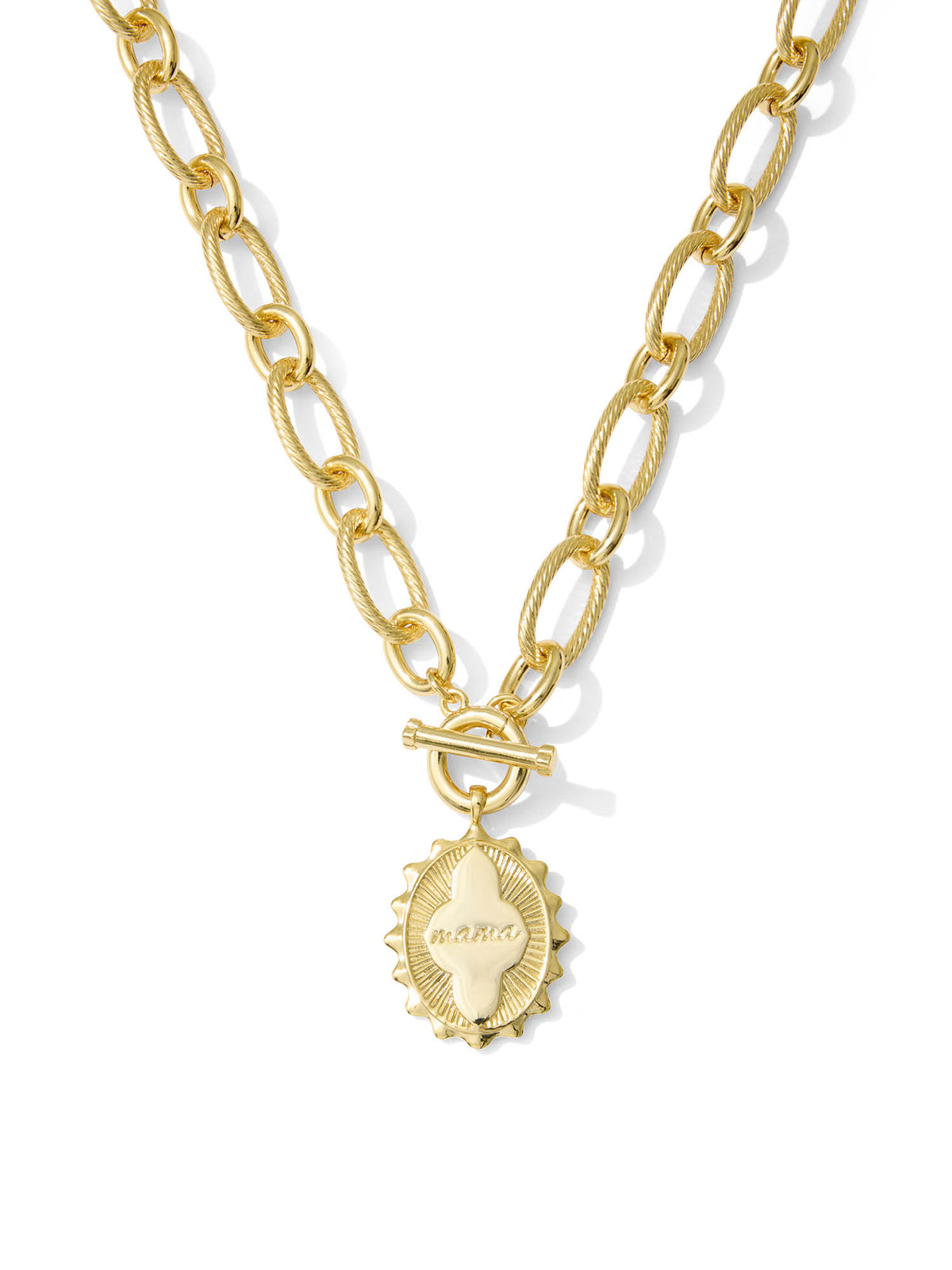 Kendra Scott Mama Gold Link & Chain Necklace