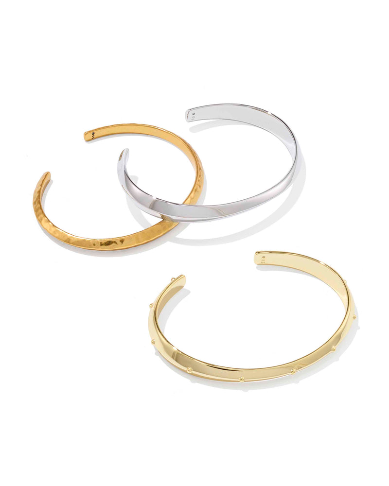 Kendra Scott Oakland Cuff Set Of 3 Bracelet Mixed