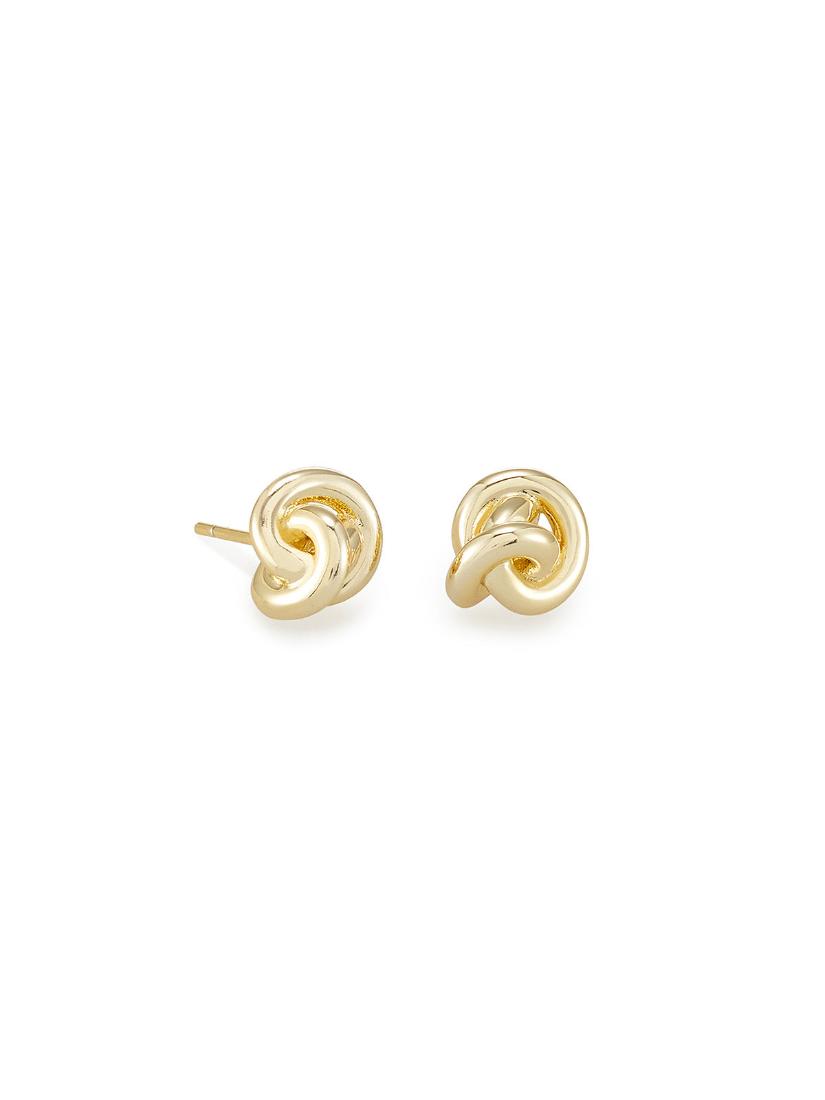 Kendra Scott Presleigh Gold Love Knot Stud Earrings