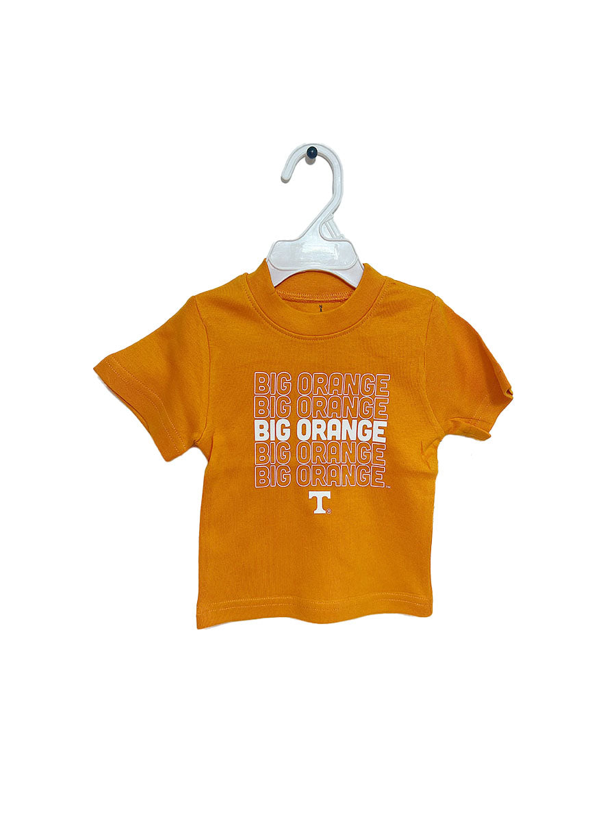 university of tennessee baby and toddler game day orange graphic t-shirt go big orange