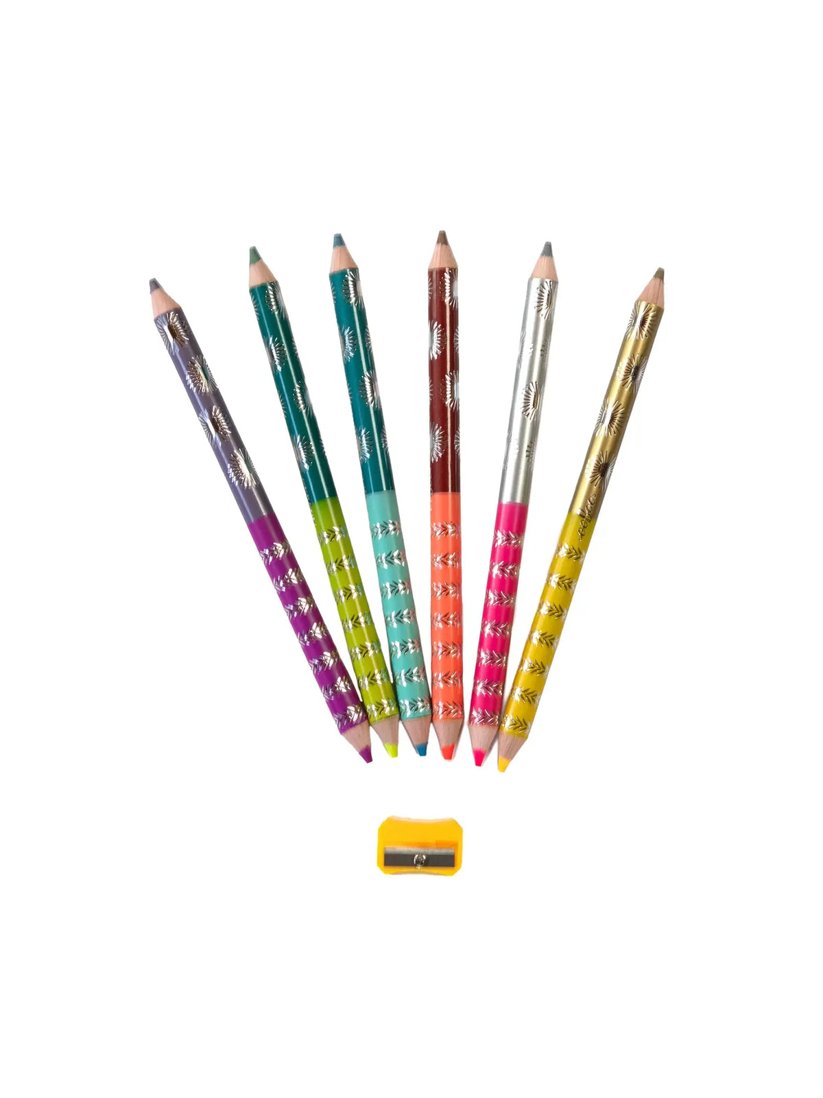 King Fox Jumbo Pencils Set of 6 for Kids