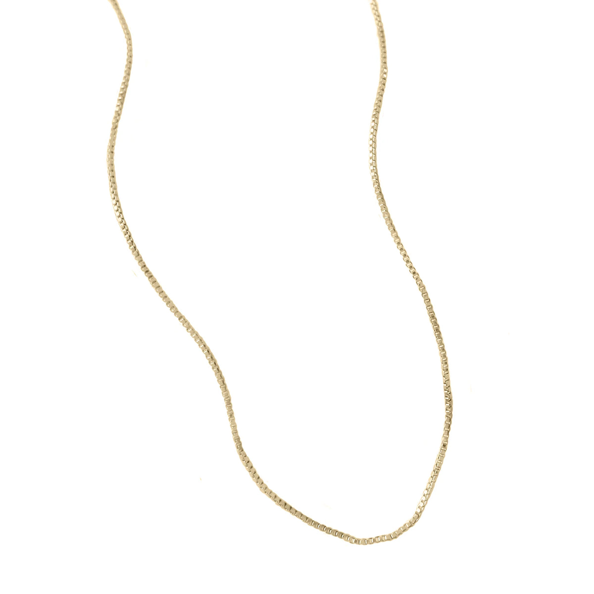 Kinsey Charm Bar Box Chain Necklace, 20"