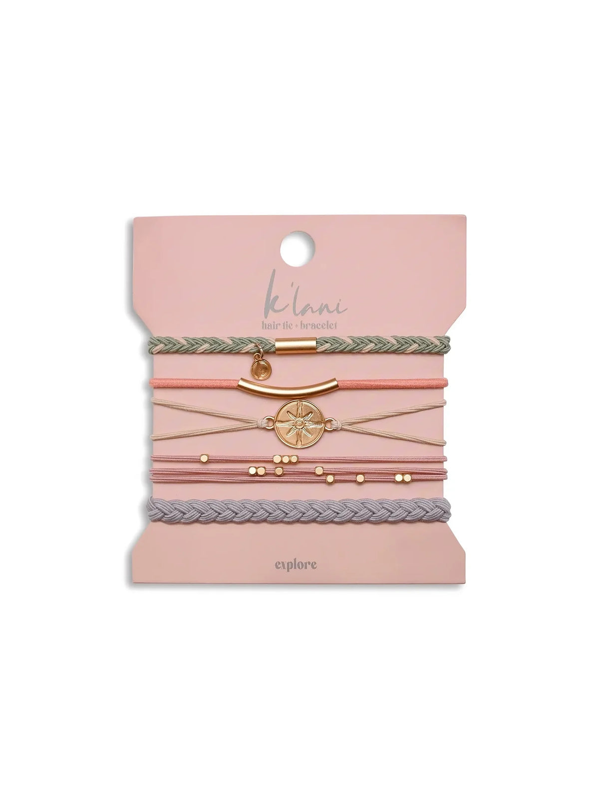 K'lani Hair Tie Bracelet Set Explore