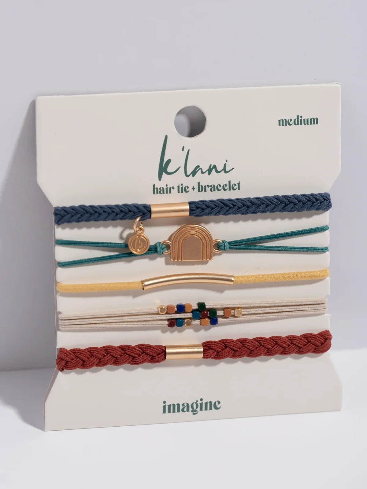 K'lani Hair Tie Bracelet Set Imagine