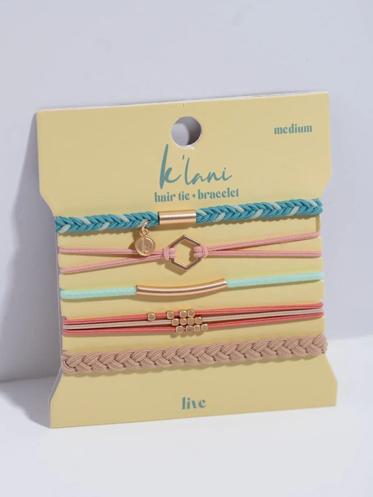 K'lani Hair Tie Bracelet Set Live