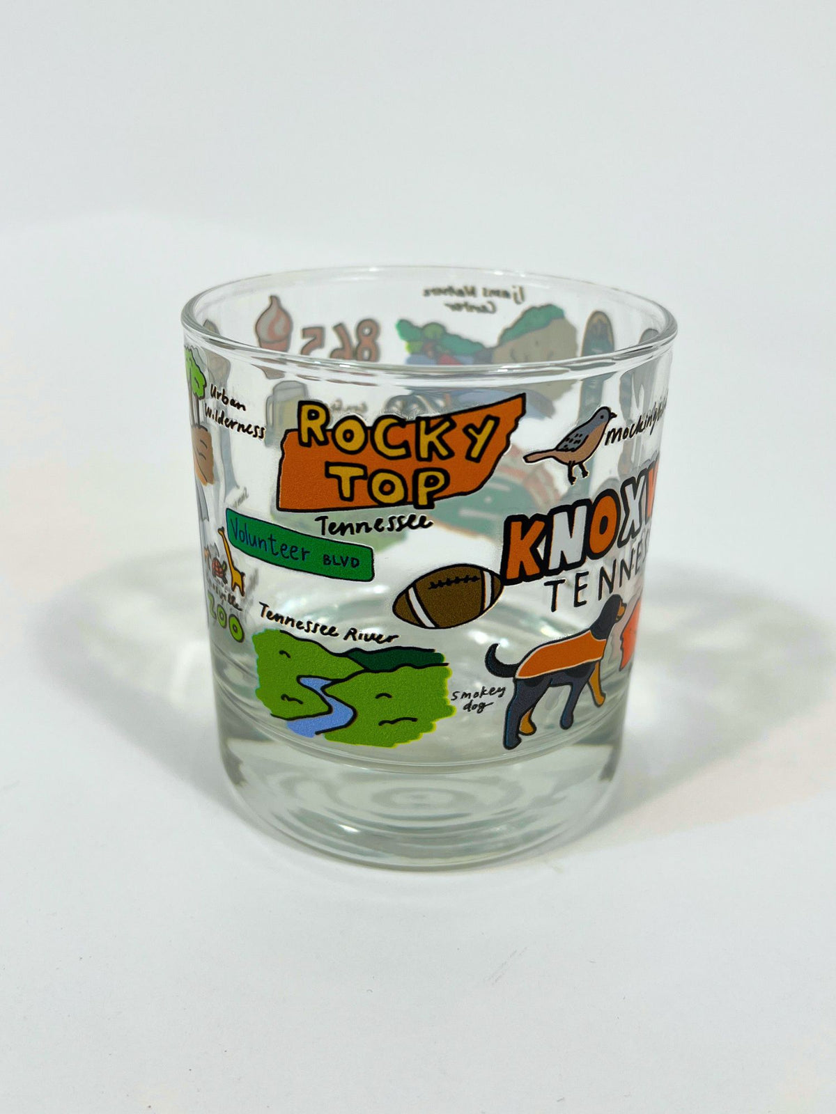Knoxville Game Day Wanderer Whiskey Glass