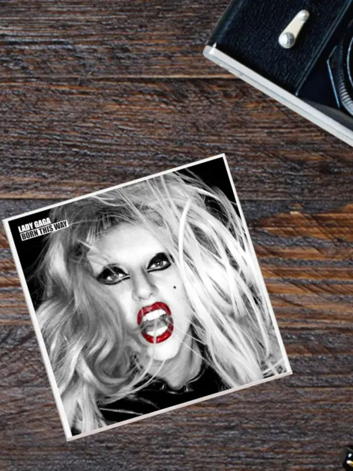 Lady Gaga Album Cover Coaster