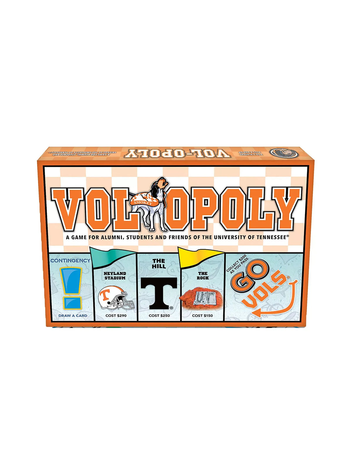 Late For The Sky VOL-Opoly University of Tennessee Volunteers Monopoly Board Game