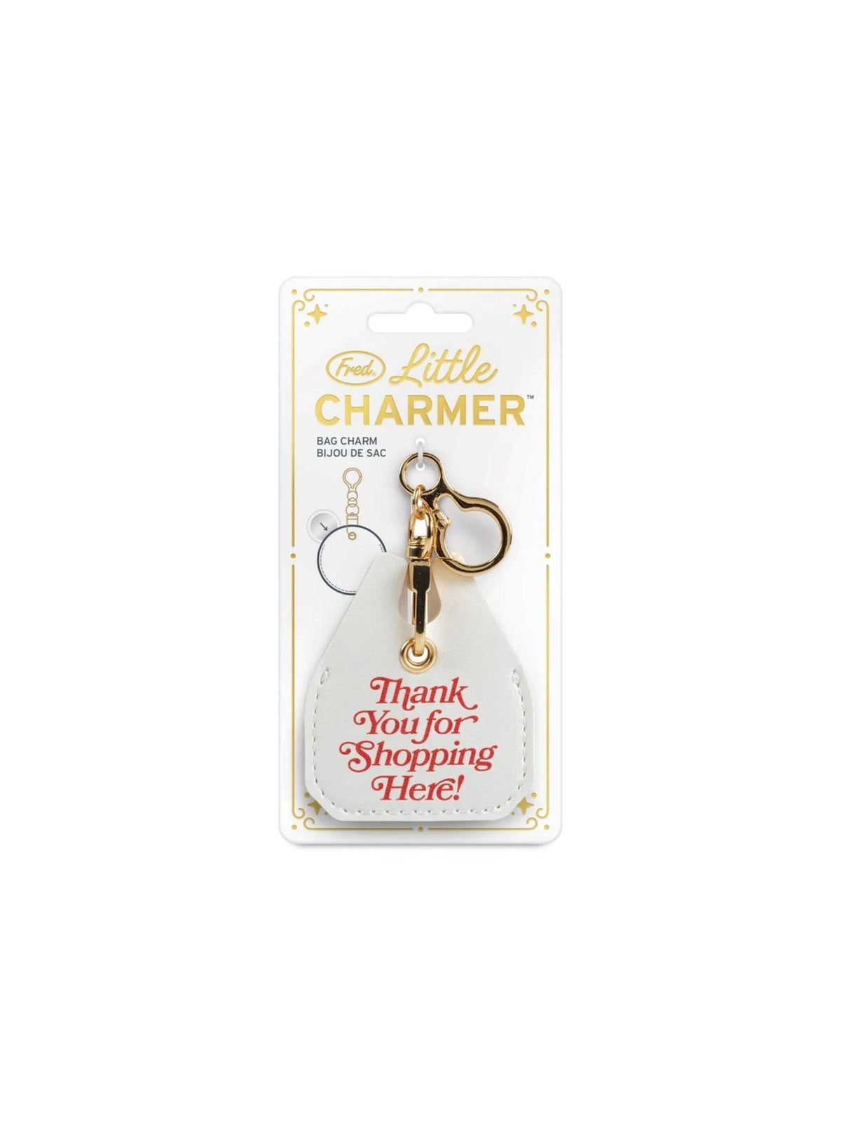 Grocery Bag Little Charmer Bag Charm & Air Tag Holder