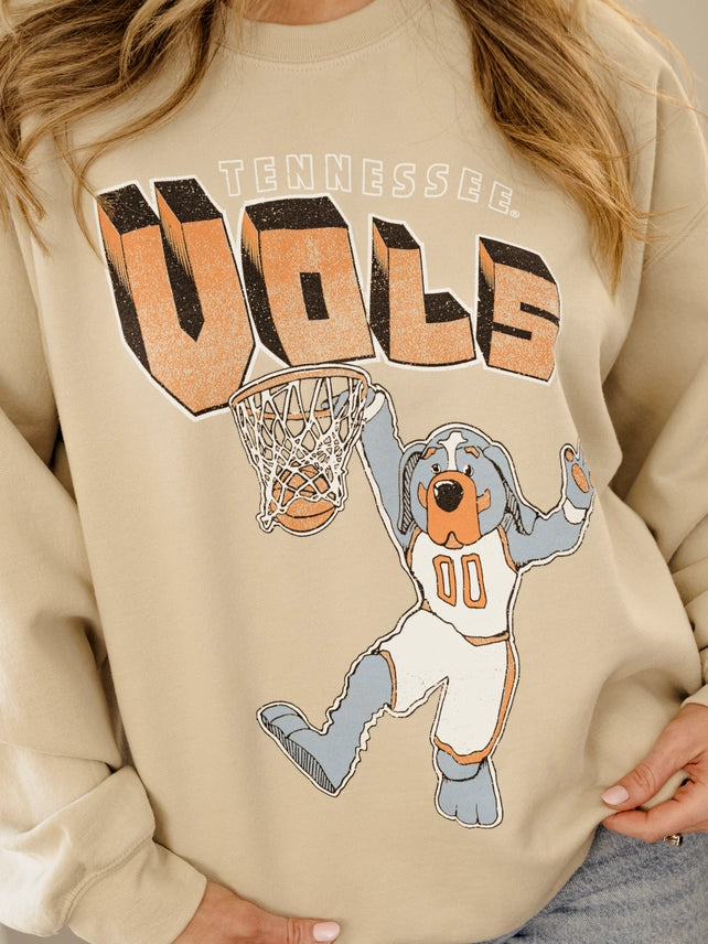 LivyLu TN Vols Mascot Basketball Dunk Sweatshirt