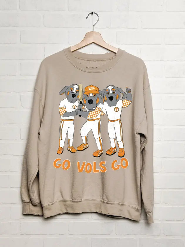 LivyLu Tennessee Vols Baseball Fighters Sweatshirt