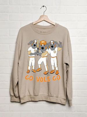 LivyLu Tennessee Vols Baseball Fighters Sweatshirt
