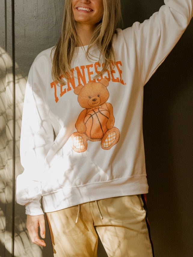 LivyLu TN Vols Basketball Bear Sweatshirt