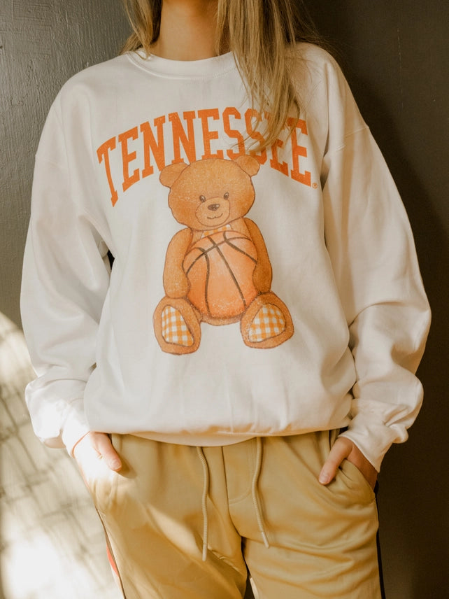 LivyLu TN Vols Basketball Bear Sweatshirt