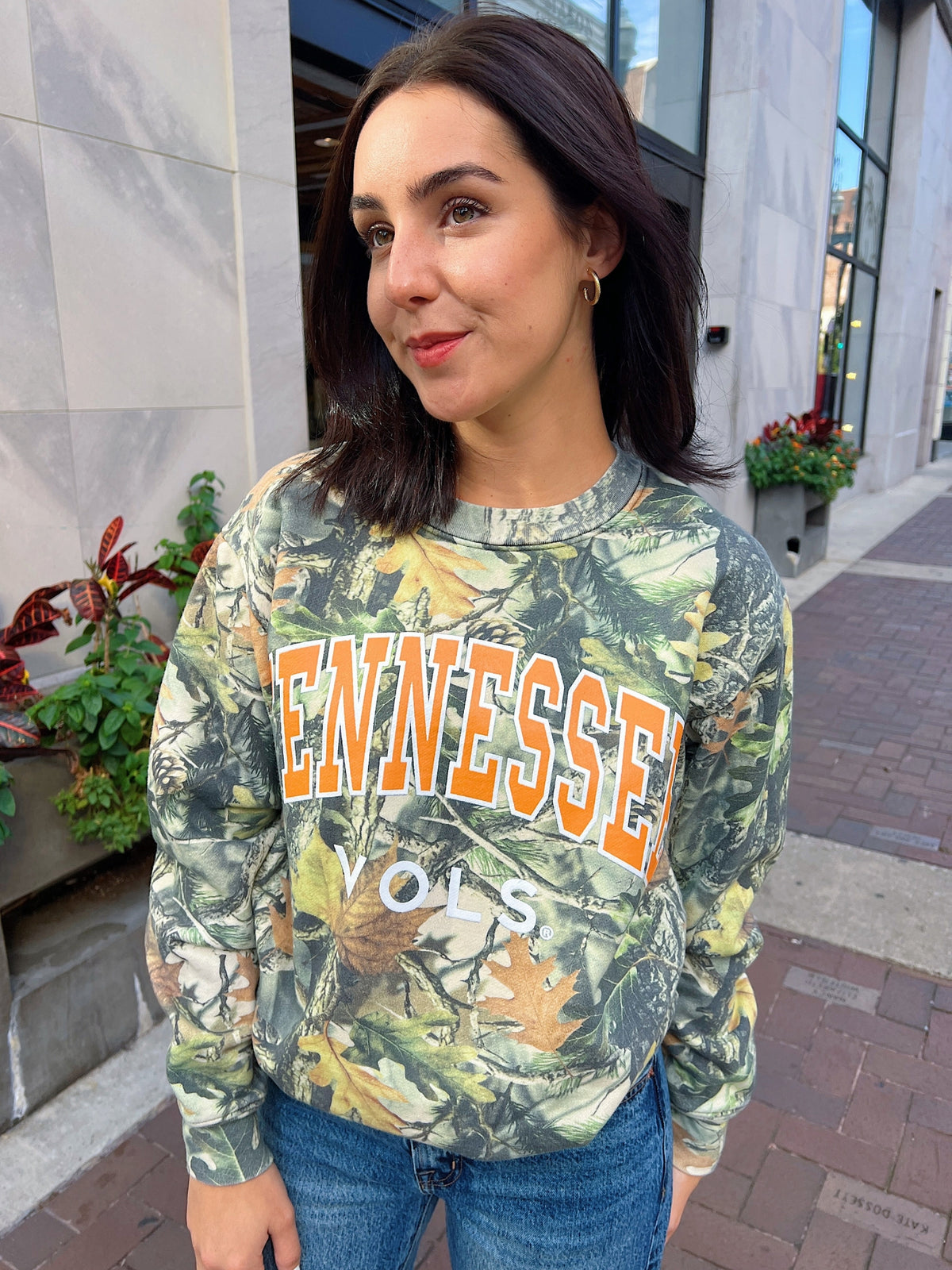 LivyLu Tennessee Vols Fill Gault Sweatshirt